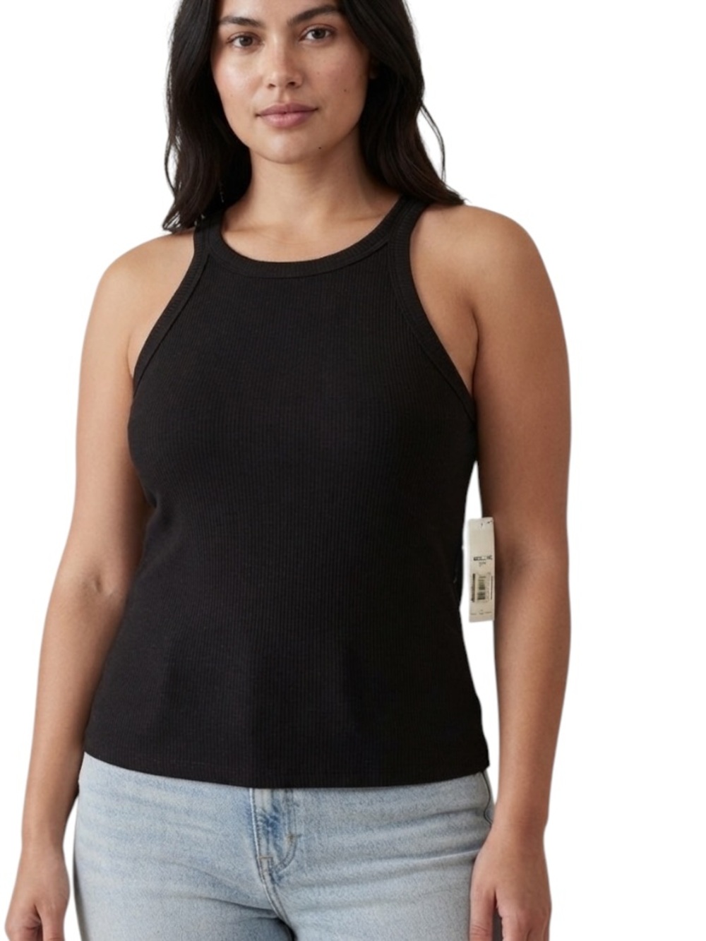 No boundaries green junior’s high neck tank top size XXXL (21) NWT